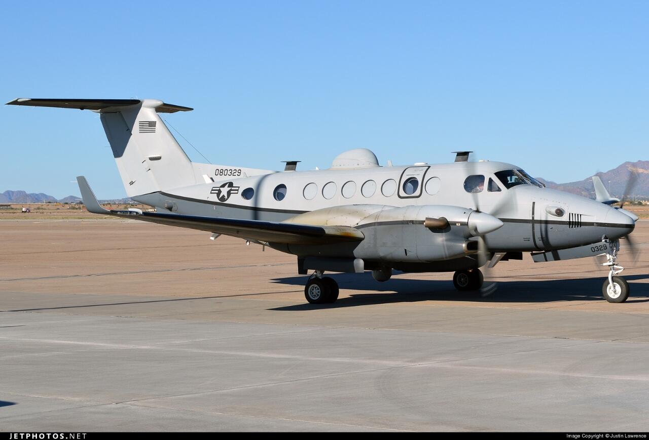 MC-12W Liberty - Pesawat yang Dipakai Untuk Amankan Kedatangan Joe Biden di Indonesia
