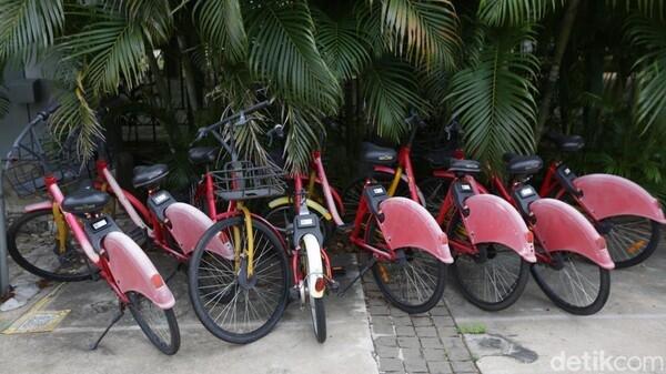 Duh... Layanan Sepeda Gowes Era Anies Kini Terbengkalai