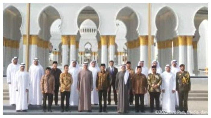 Jokowi dan Presiden UEA MBZ Resmikan Masjid Sheikh Zayed Solo
