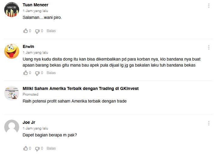 Polri: Atta Tak Kenal Reza Paten, Uang Bandana Rp 2,2 M Tak Disita
