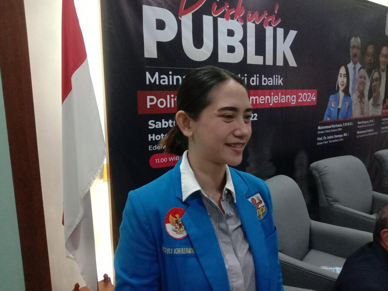 Putri Khairunnisa Ketum DPP KNPI Berharap Pemuda Indonesia Menjadi Inspirasi 