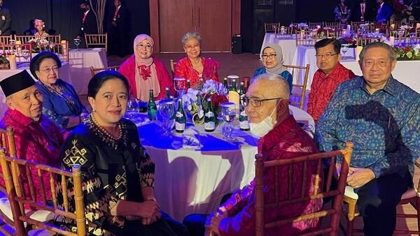 SBY dan Megawati Semeja di Acara Makan Malam G20 Bali!

