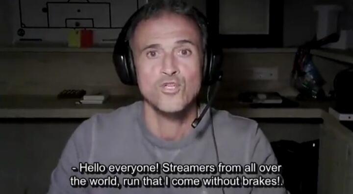 Gokil! Pelatih Spanyol, Luis Enrique, Bakal Streaming di Twitch Selama Piala Dunia