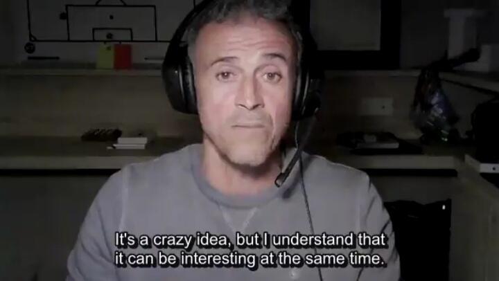 Gokil! Pelatih Spanyol, Luis Enrique, Bakal Streaming di Twitch Selama Piala Dunia