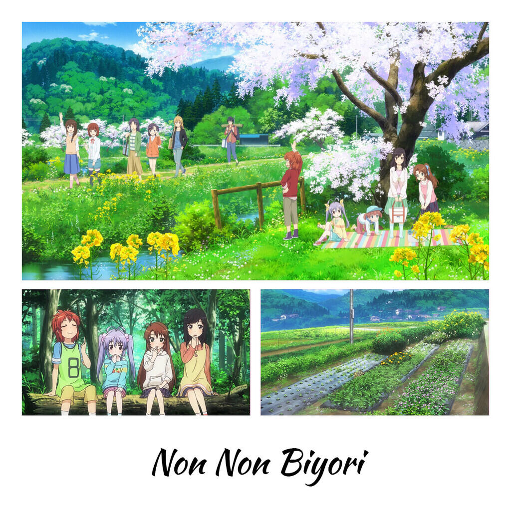 Anime Nuansa Pedesaan Bawa Kedamaian