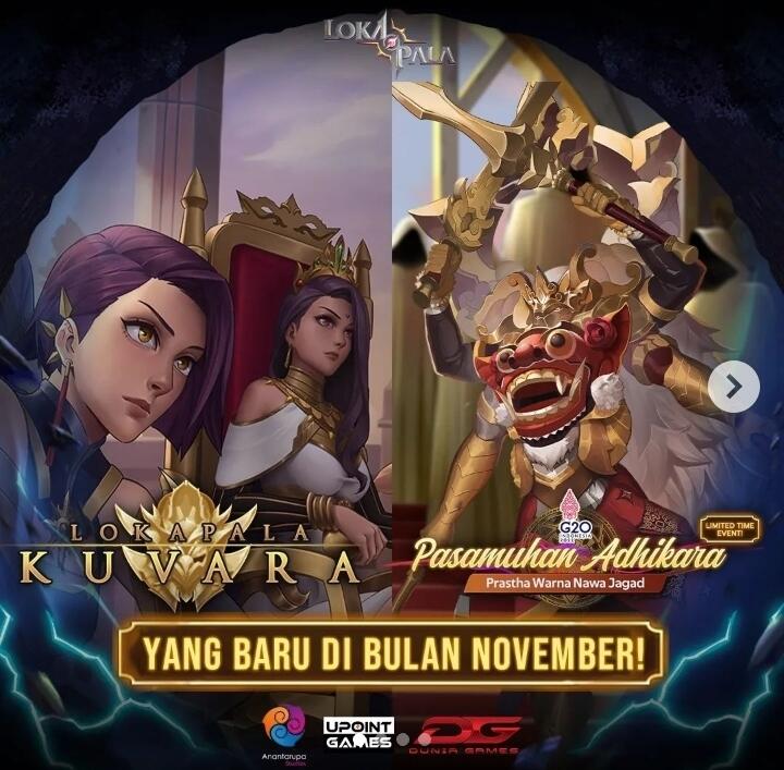 Lokapala update event "Pasamuhan Adhikara" spesial G20