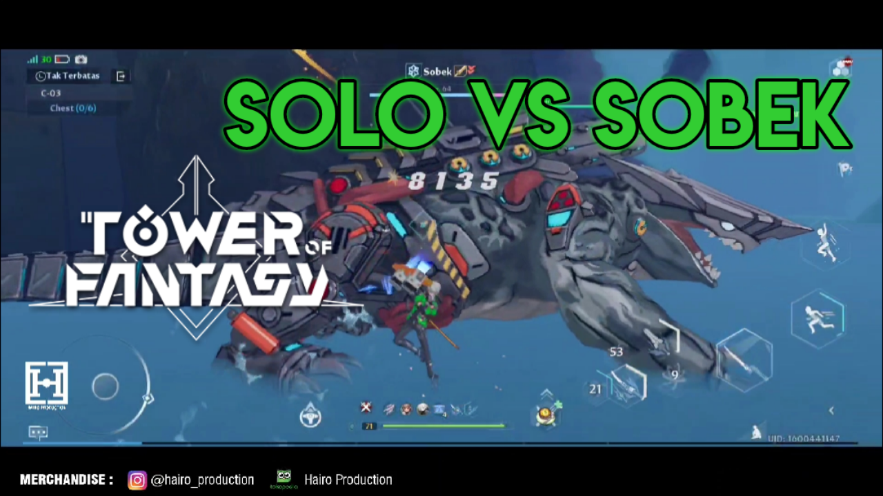 &#91;Video&#93; Solo Vs Sobek - TOWER OF FANTASY