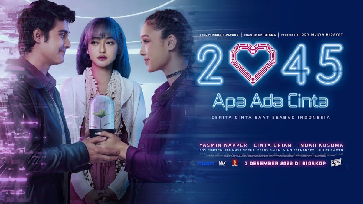 Film 2045 Apa Ada Cinta, Cerita Cinta Saat Seabad Indonesia, Tayang 1 Desember 2022