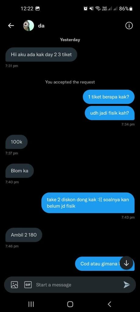 HATI-HATI PENIPU TIKET KONSER!!
