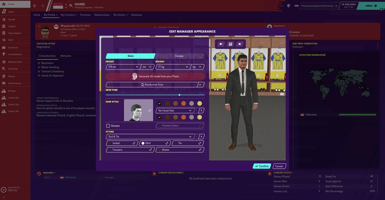 Kiprah Timnas Indonesia di Piala Dunia 2034 'Football Manager' versi ane gan