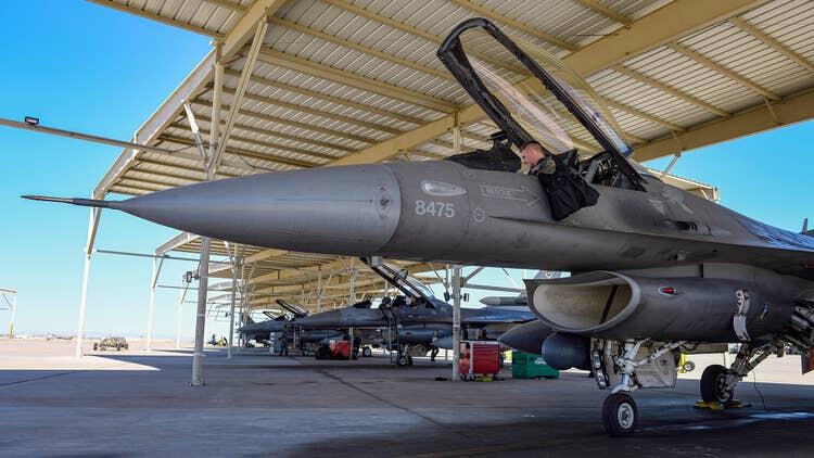 RIP Falcon ! F-16 Milik Skadron Wild Ducks Kini Jadi Penghuni Baru Kuburan Boneyard