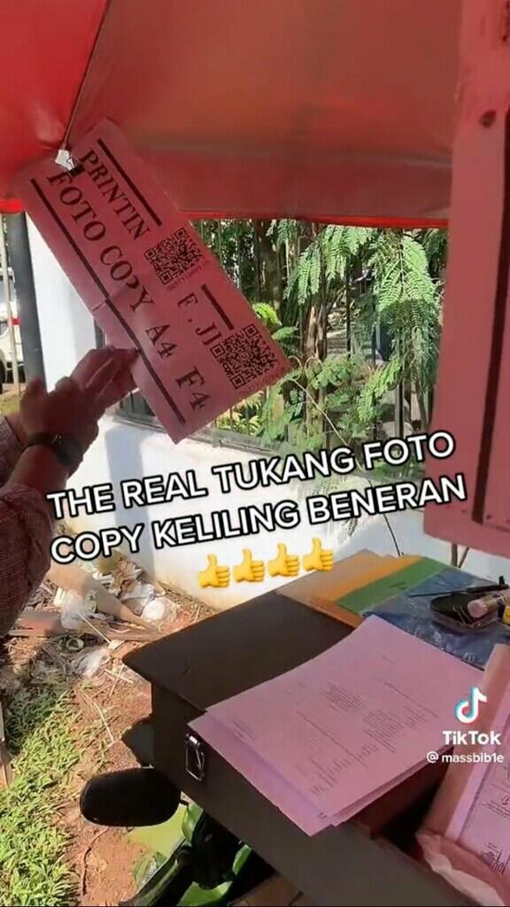 Viral Tukang Foto Copy Keliling di Sinetron, Ternyata Sungguh Ada