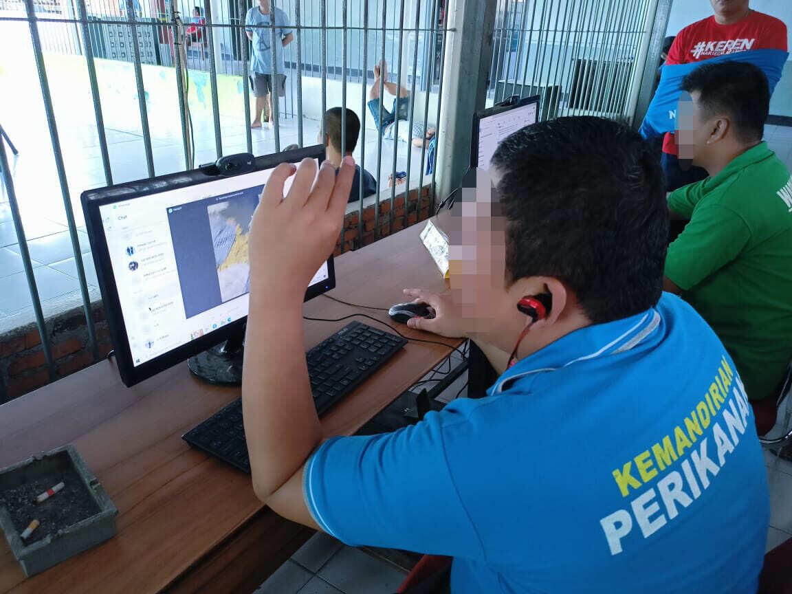 Warga Binaan Rutan Majene Antusiasi Manfaatkan Layanan Video Call