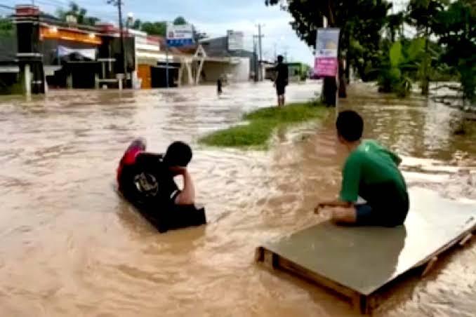 Banjir di Jakenan Pati, Warga: Langganan, Ini Paling Besar