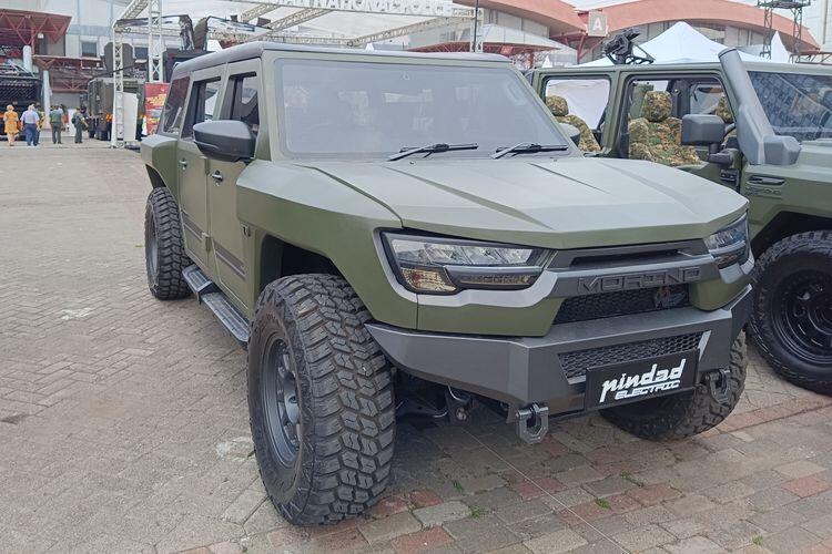 Indo Defence 2022: PT Pindad Perkenalkan Kendaraan Listrik Bernama Morino EV
