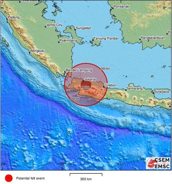 Guncangan Gempa Terasa Kuat di Jakarta!