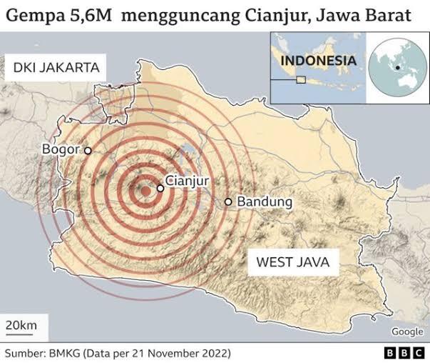 Gempa Cianjur Terasa Hingga Jakarta!