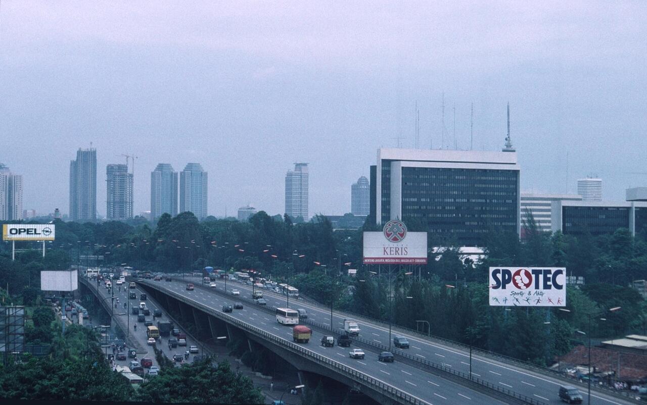 Jalan MH Thamrin, Jakarta.