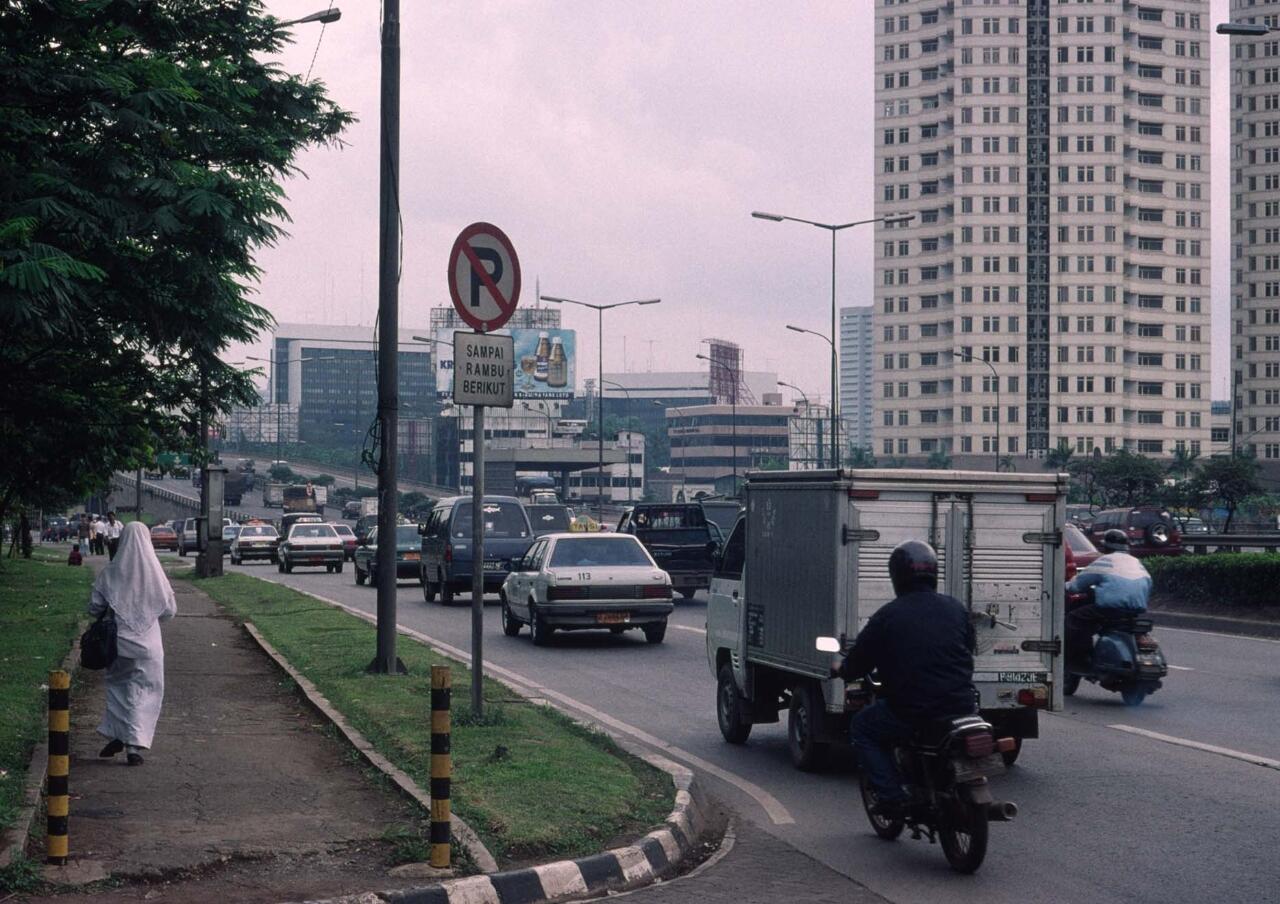 Jalan MH Thamrin, Jakarta.