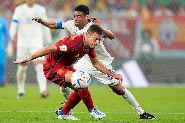 Spanyol Membombardir Gawang Kostarika Hingga 7-0, Luar Biasa!