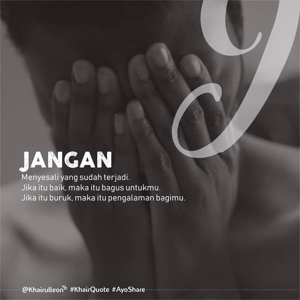 menyesal
