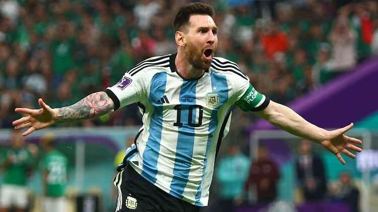 Gol Lionel Messi Memberi Angin Segar Untuk Argentina, Menuju Juara Grup