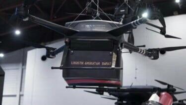 Drone Kamikaze Bramara dan Konta Republik Defence Siap Perkuat Pertahanan NKRI