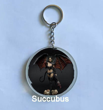 Gantungan kunci succubus