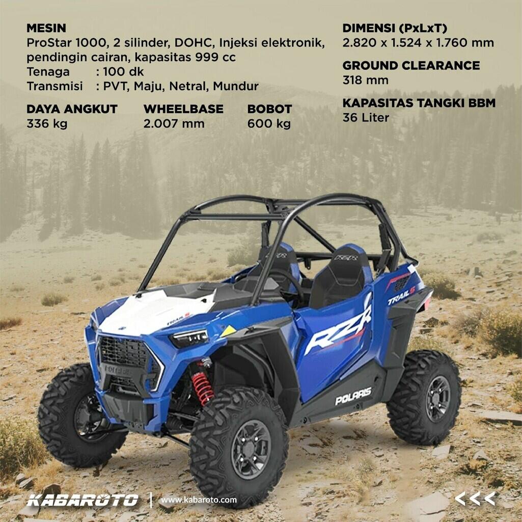 Polaris RZR S 1000 Premium, Buat Menengok Kebun