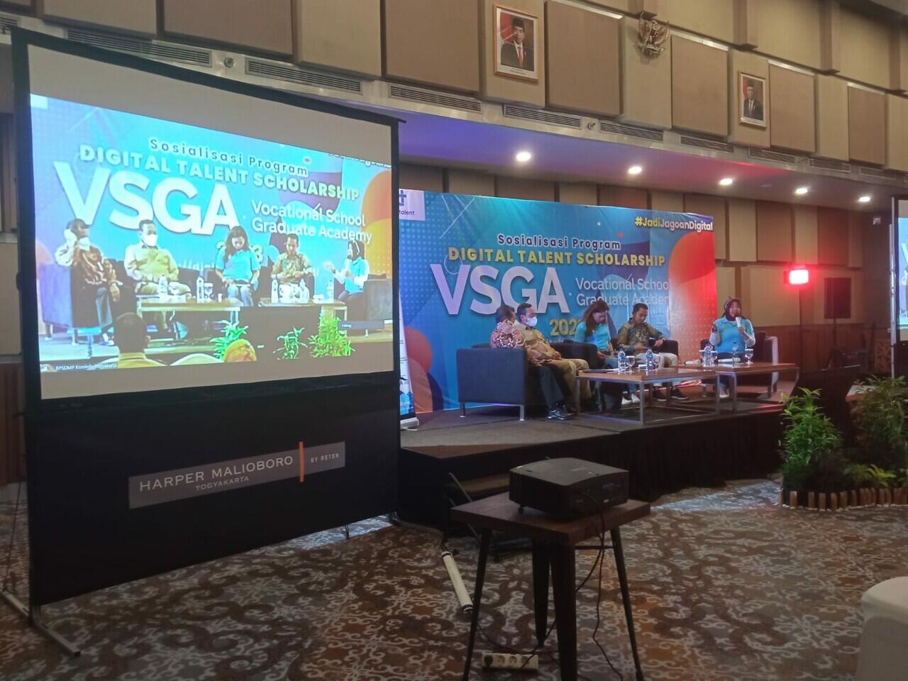 Sosialisasi Pelatihan Program VSGA - Digital Talent Scholarship (DTS) Kominfo 2023