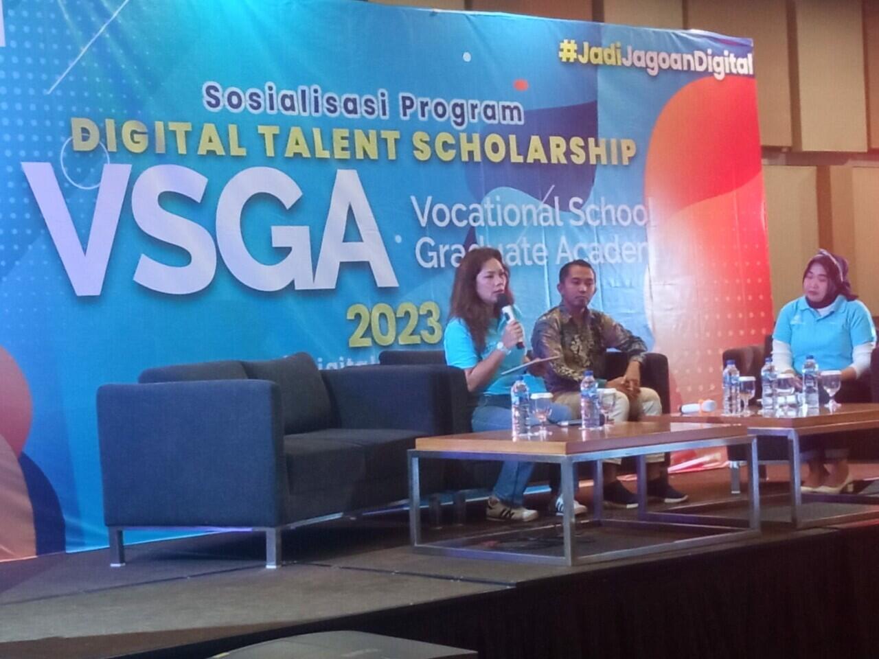 Sosialisasi Pelatihan Program VSGA - Digital Talent Scholarship (DTS) Kominfo 2023