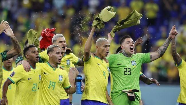 Brazil Perkasa! Korsel Menderita, Portugal Menang, Uruguay Menangis