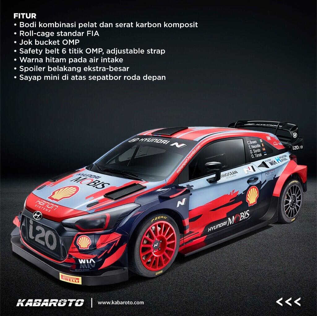 Spesifikasi Monster Hyundai I20 Coupe WRC