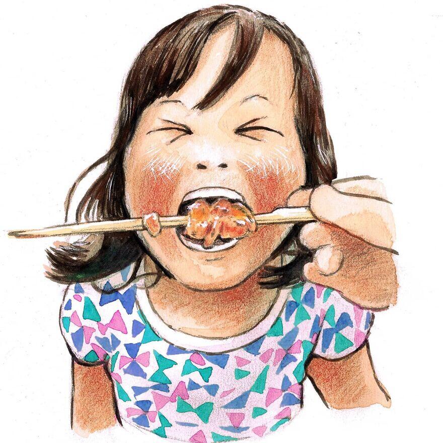 Bosan Lihat Anak-anak Main Handphone? Gambar Seniman Jepang Ini Bisa Jadi Inspirasi