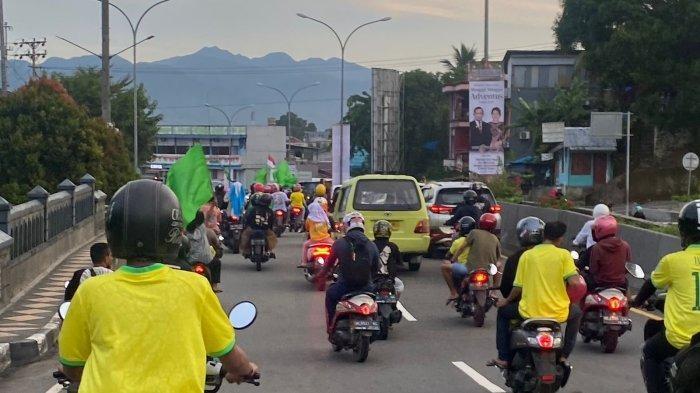Kalah Dari Kamerun, Fans Brasil di Ambon Tetap Pawai