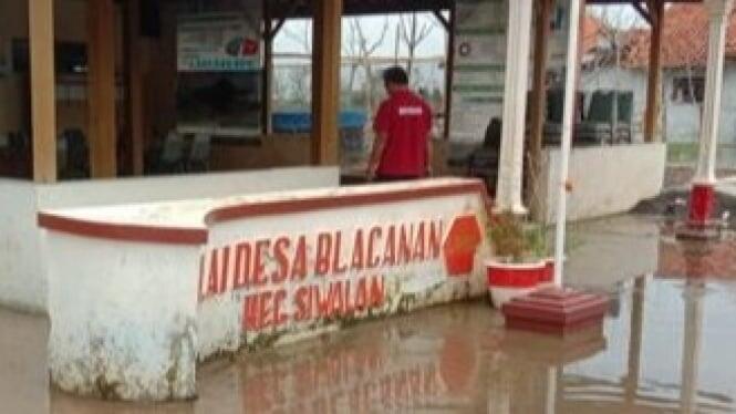 Tiga Kecamatan Tergenang Banjir Rob di Kabupaten Pekalongan, Jateng
