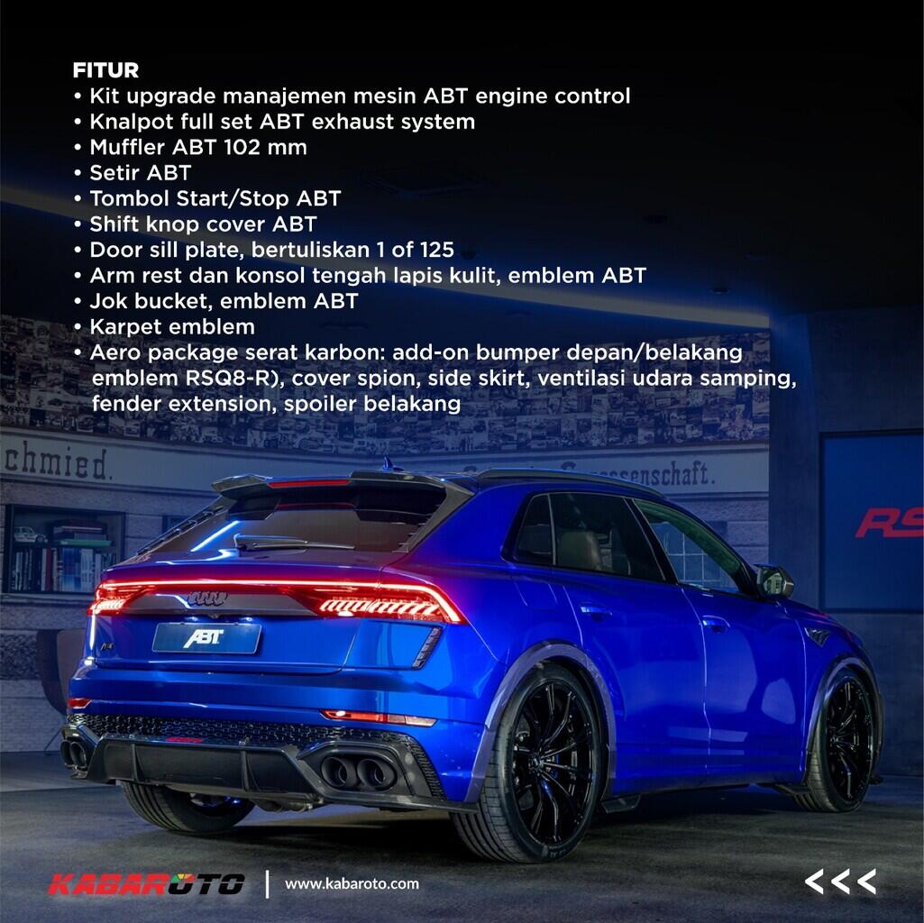 Audi RSQ8-R ABT Sportsline, SUV Rasa Performa Supercar