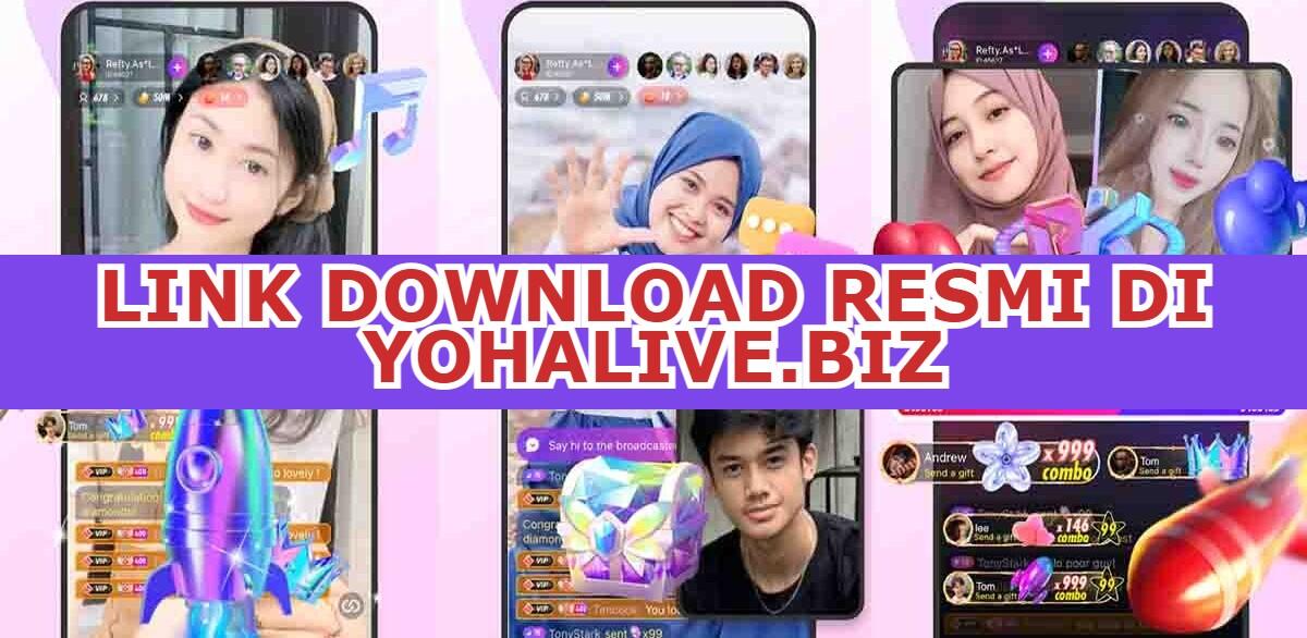 Rasakan Real Bonus dan Promo Saat Download Aplikasi Yoha Live