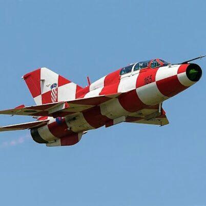MiG-21 Angkatan Udara Kroasia jatuh, pilot selamat