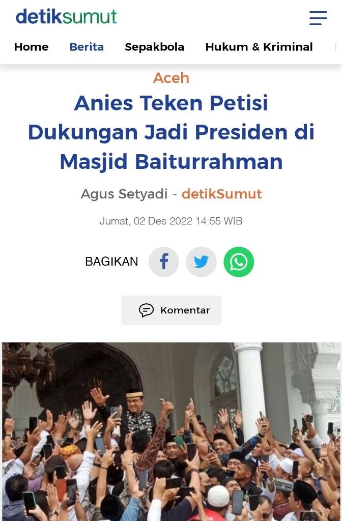 NasDem: Anies Tidak Pernah Gunakan Tempat Ibadah untuk Berkampanye