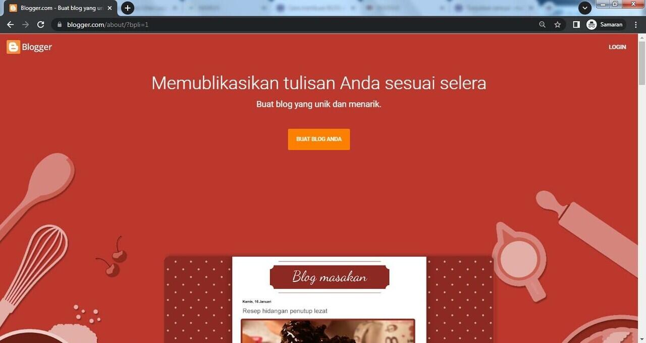 Cara Membuat BLOG di Blogger Terbaru 2023
