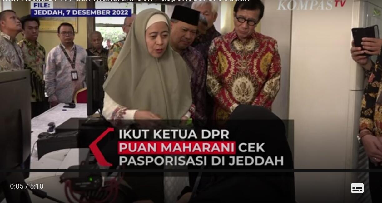 Vlog! Ikut Ketua DPR Puan Maharani Cek Pasporisasi di Jeddah
