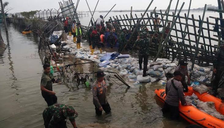Jalan-Rumah di Desa Purworejo Demak Banjir Rob, Warga: Langganan