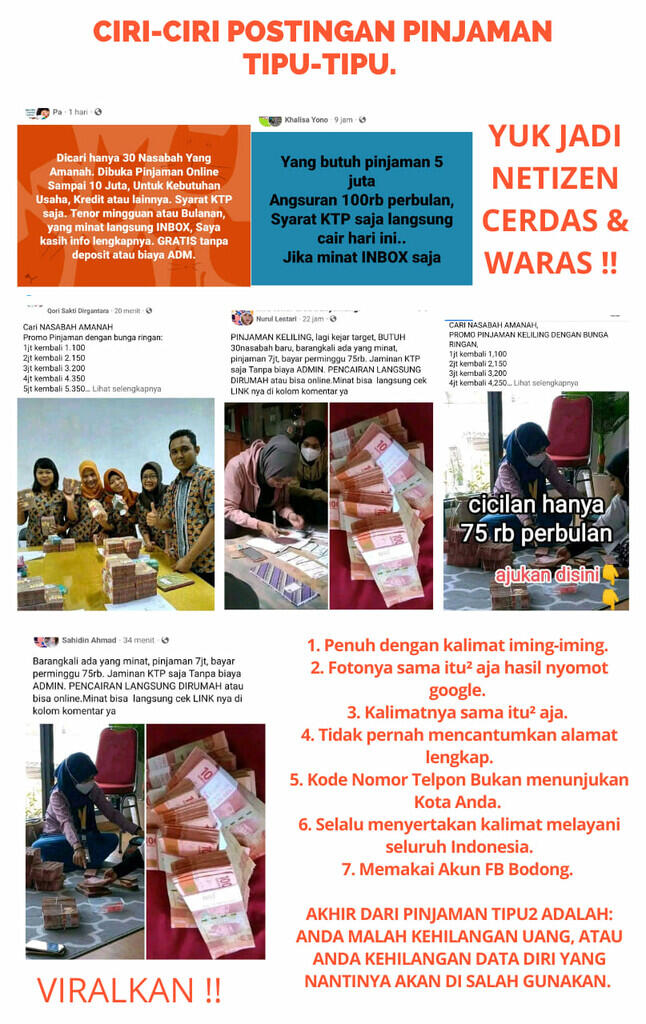 Tips Waspada Penipuan Dunia Maya, Jangan Mudah Percaya Iming-Iming!