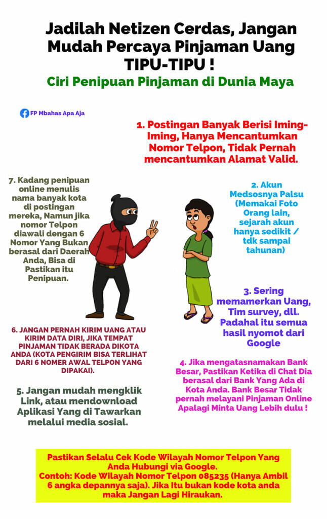 Tips Waspada Penipuan Dunia Maya, Jangan Mudah Percaya Iming-Iming!