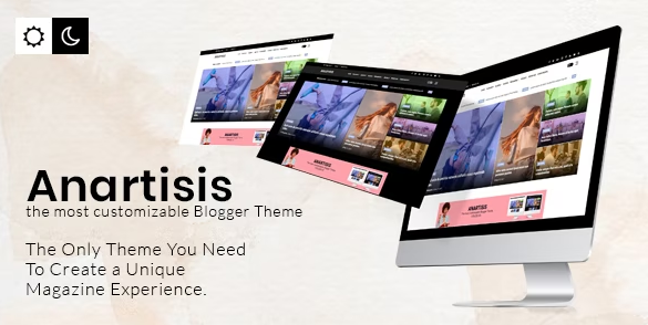 Unduh Gratis Anartisis v2.0 - Tema Blogger Berita &amp; Majalah