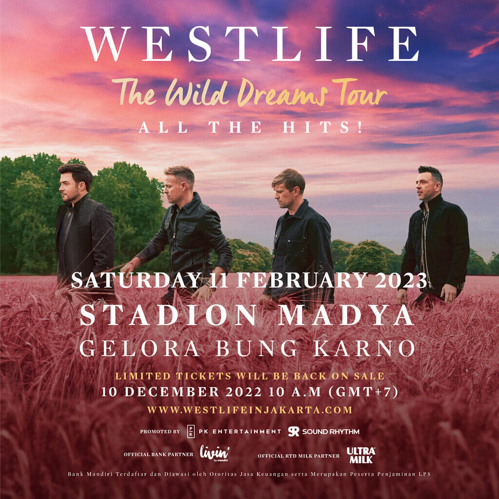 Tiket Konser Westlife Masih Tersedia Loh!