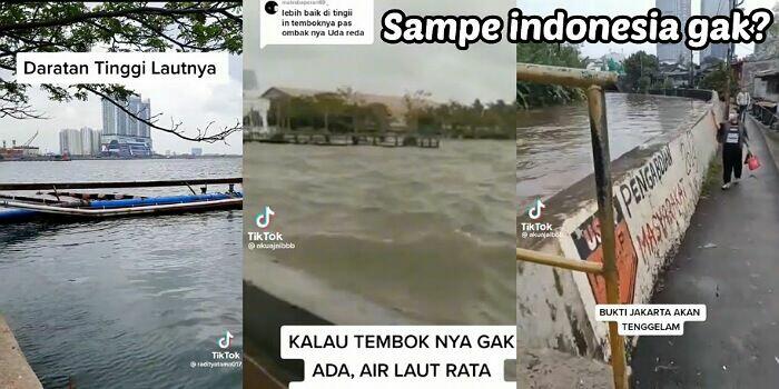 Air Laut Jakarta Lebih Tinggi Dari Daratan! Benarkah Akan Tenggelam?