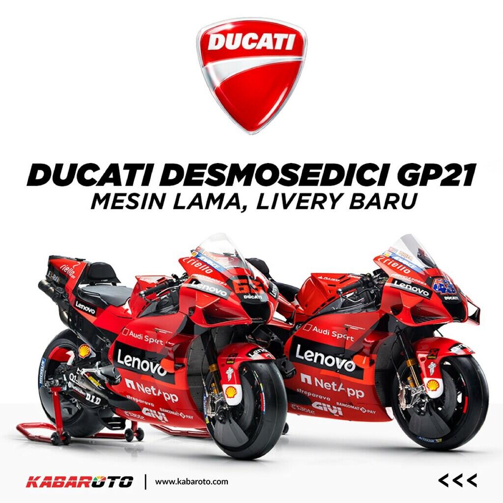 Ducati Desmosedici GP22 Siap Jadi Juara MotoGP 2022
