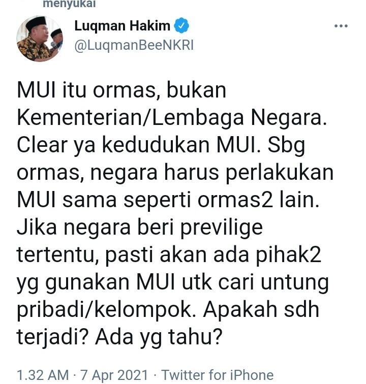Ketua MUI DKI Jadi Relawan Anies, PKS Pertanyakan Etika Munahar Muchtar